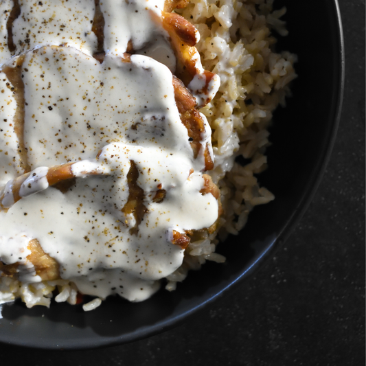 Lomo de Cerdo a la Pimienta con Arroz Integral
