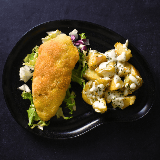 Cordon bleu de pollo relleno de jamon serrano 