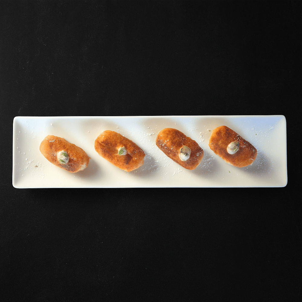 Croquetas de setas con mayonesa de trufa