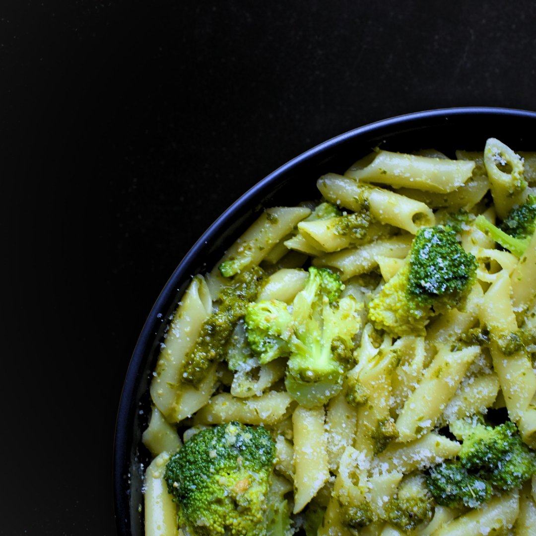 Pasta al Pesto con brocoli